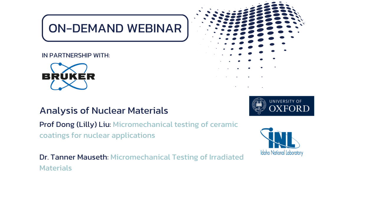 Mini-symposium Analysis of Nuclear Materials On-Demand